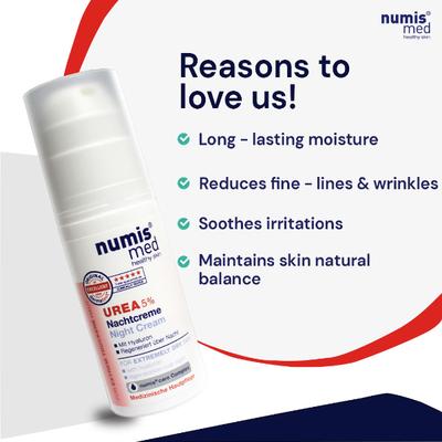 Numis Med Urea 5% Night Cream - Extremely Dry Skin 50 ml - Night Cream