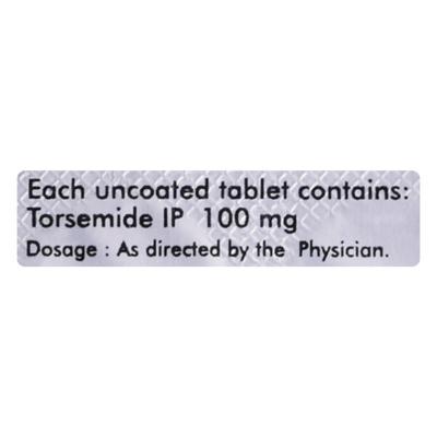 Torsinex 100mg Tablet 10'S - Hypertension-Diu