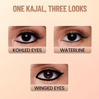 Swiss Beauty You and Eye Power Black Kajal 0.3 gm - Kajal & Kohls