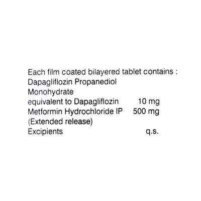 DAPAGOLD M 10/500 Tablet 15's - Diabetes-Ant