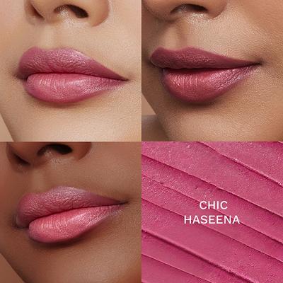 Pilgrim Glitter Lipstick Chic Haseena-06 Luxurious 3-D Glitter Formula With Matte Finish pink 4.2 g - Lipsticks