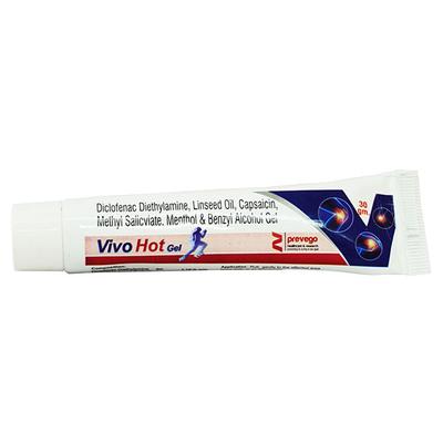 VIVO HOT Gel 30gm - Pain relief-Nsa