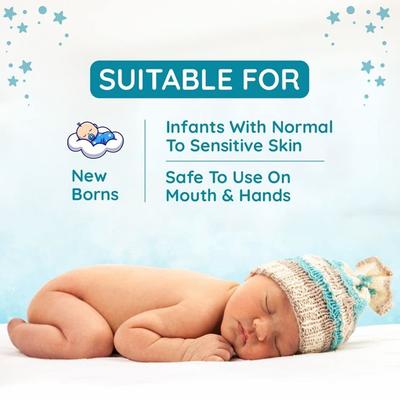 Mother Sparsh 99% Water Based Wipes (Pack of 2 x 72's) - Diapers & Wipes