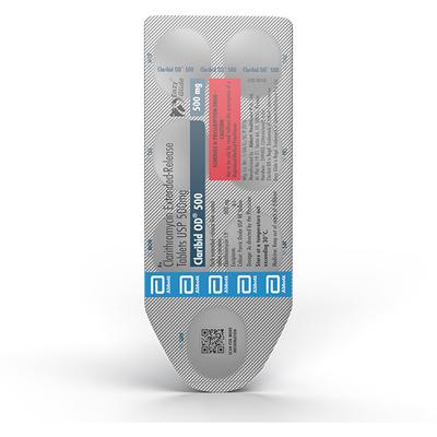 CLARIBID OD 500 Tablet 7's - Bacterial Infections-Mac