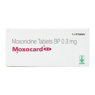 Moxocard 0.3mg Tablet 10'S - Hypertension-Cen