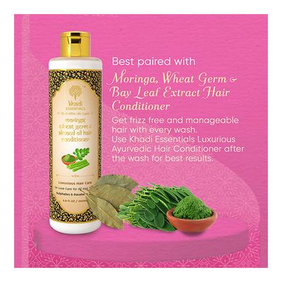 Khadi Essentials Kadlivana Mild Hair Rinser - Banana, Lotus & Bhringrajx 200 ml - Shampoos