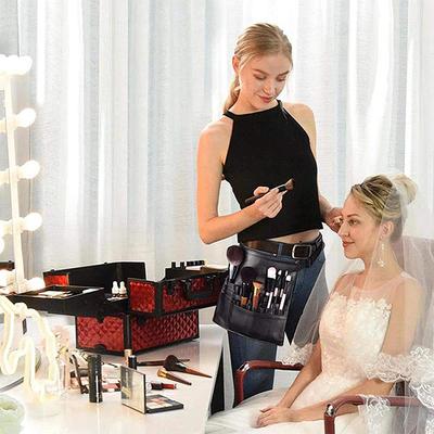 Bronson Professional Makeup Brush Pouch Belt Waist Shoulder Strap Organizer 22 Pockets 1's - Makeup Pouches