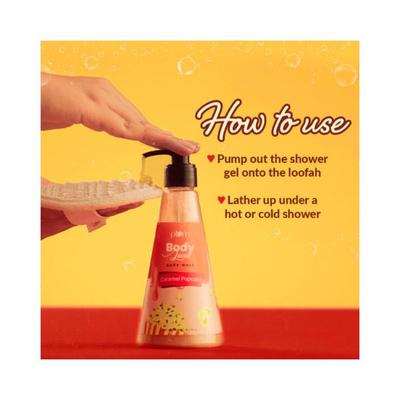 Plum BodyLovin' Caramel Popcorn Body Wash 240ml each 2's - Shower Gels & Body Wash