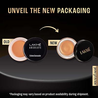 Lakme Unreal Cover Creme Concealer Lightweight & Hydrating, Sand, 3.9gm - Concealer