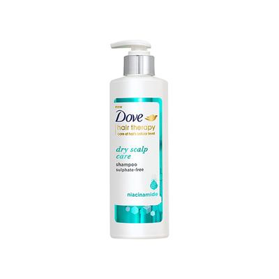 Dove Hair Therapy Dry Scalp Care Sulphate-Free Shampoo, Niacinamide No Parabens & Dyes 380ml - Shampoos