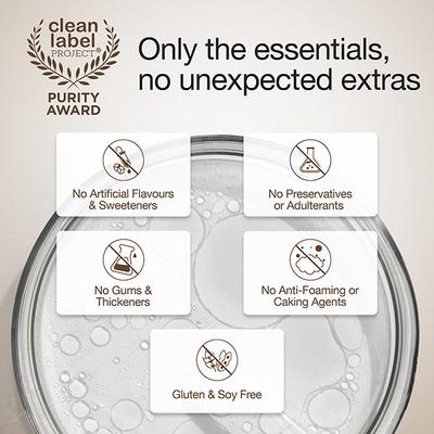 Wellbeing Nutrition 100% Raw Whey Protein Concentrate - Unflavoured 1 Kg - Nutritional Supplements