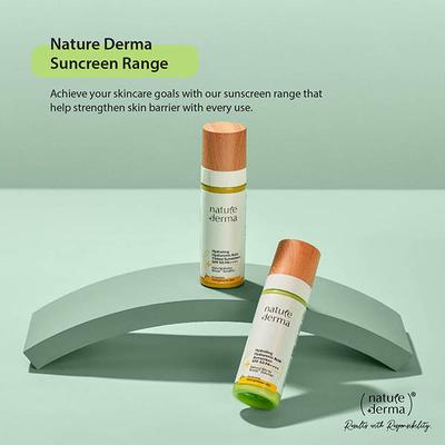 Nature Derma Hydrating Hyaluronic Acid Tinted Sunscreen Spf 50 Pa++++ 50 ml - Face Sunscreen