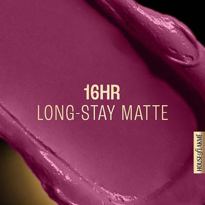 Lakme Forever Matte Liquid Lip, 16hr Lipstick, Purple Pout, 5.6ml - Liquid Lipsticks