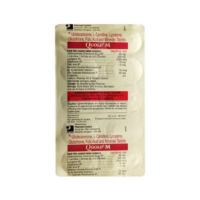 Q GOLD M Tablet 10's - Supplements-Vam