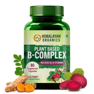 Himalayan Organics Plant Based B-Complex Vegetarian capsule 120's - Calcium And Minerals