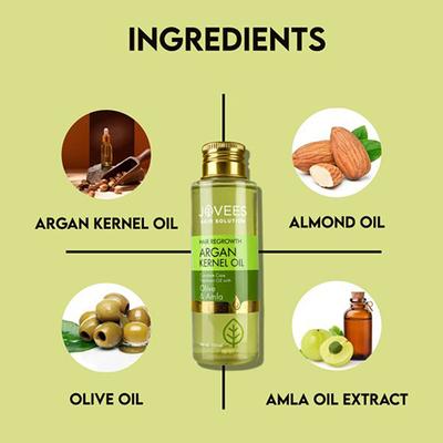 Jovees Hair Regrowth Argan Kernel Oil - Olive and Amla 100 ml - Hair Oils