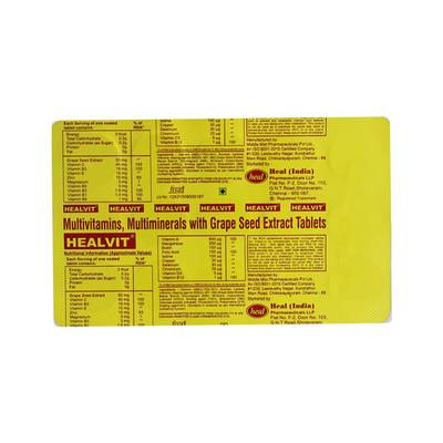 HEALVIT Tablet 15's - Supplements-Vam
