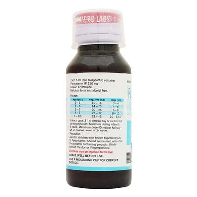 Dolo 250mg Suspension 60ml - Fever-Ana
