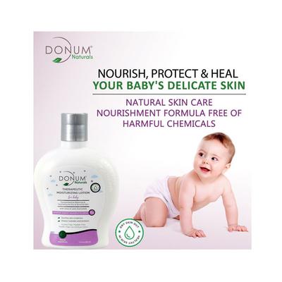 Donum Naturals Baby Therapeutic Moisturising Lotion - Olive Oil & Chamomile 220 ml - Creams, Lotions & Oils