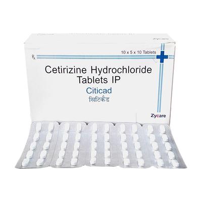 Citicad 10mg Tablet 10'S - Allergies-Ant