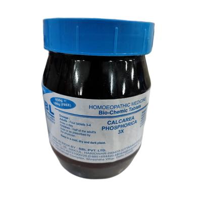 SBL Bio Chemic Calcarea Phosphorica 3X Tablets (Pack of 450 + 100 Free) 550 g - Triturations (Homeo Tablets)