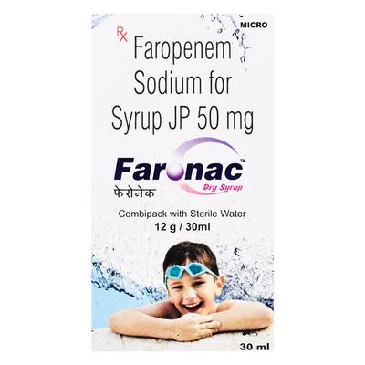 FARONAC Dry Syrup 30ml - Bacterial Infections-OBL