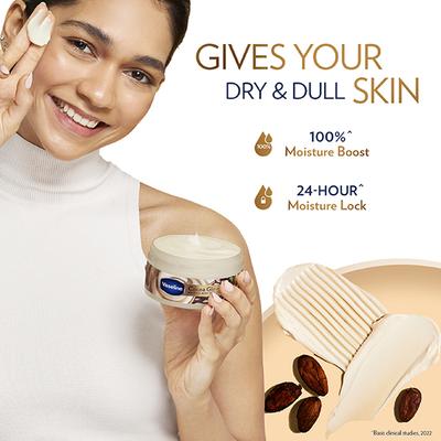 Vaseline Cocoa Glow Whipped Body Butter With Cocoa And Shea Butter,Almond Oil & Vitamin E 180gm - Body Butter