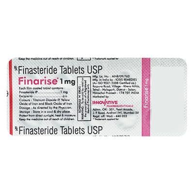 FINARISE 1mg Tablet 10's - Bladder And Prostate Disorders-Dru