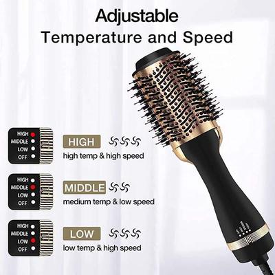 Bronson Professional Blow Hair Dryer Brush Hot Air One Step Dryer Styler & Straightener 12's - Straighteners