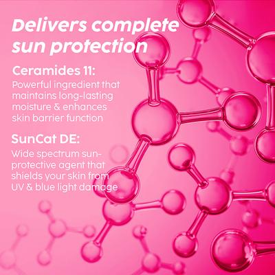 Plix The Plant Fix Spf 50 + Guavaglow Invisible Sunscreengel With Pa +++ 50 gm - Face Sunscreen