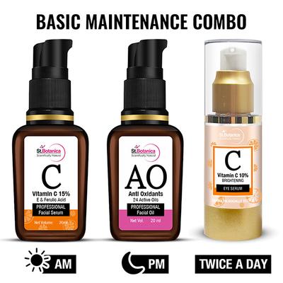 Stbotanica Basic Maintenance Combo 70 ml - Face Moisturizers