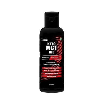 Healthvit Fitness Keto MCT Oil Instant Source of Energy 450 ml - General Health