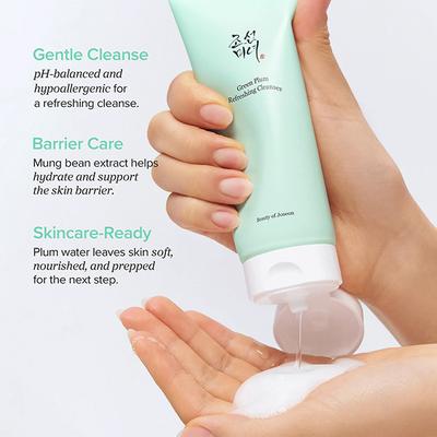 Beauty Of Joseon Green Plum Refreshing Cleanser 100 ml - Face Wash & Cleansers