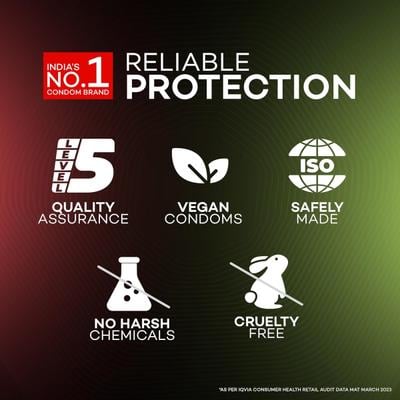 Manforce High Ultra Thin Condoms - Double Apple Flavoured 10's - Plain/Flavoured Condoms