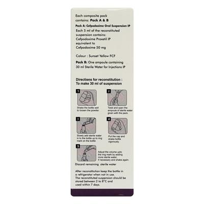 MICROCEF 50 Dry Syrup 30ml - Bacterial Infections-Cep