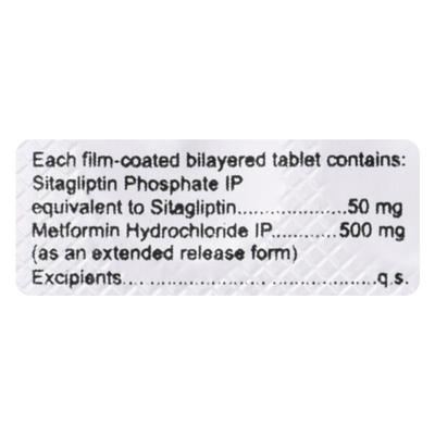 ALSITA M 50/500 Tablet 10's - Diabetes-Ant