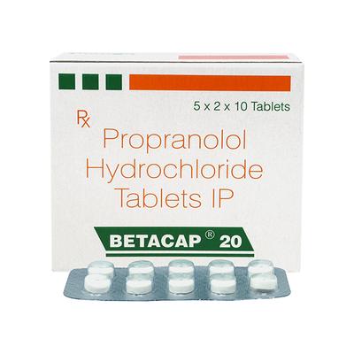 Betacap 20mg Tablet 10'S - Hypertension-Bet