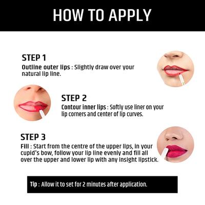 Insight Cosmetics Super Lip Liner - Make It Hot (14) 1.2 gm - Lip Liners