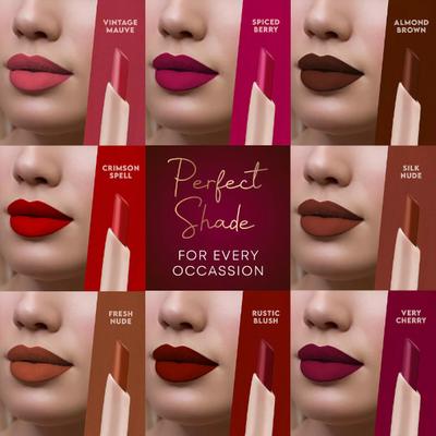 SERY Stay On Matte Crayon Lipstick - Silk Nude 2 gm - Lipsticks