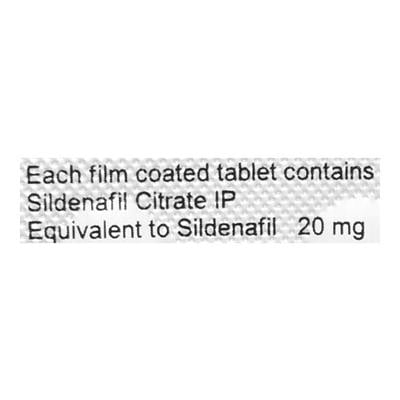 PAH 20mg Tablet 15'S - Impotence/Erectile Dysfunction (Ed)