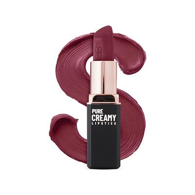 Swiss Beauty Pure Creamy Lipstick -Maroon Merlot 4 g - Lipsticks