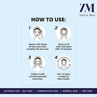 Zayn & Myza Aha Skin Fruit Aha Face Serum 30 ml - Face Mists