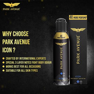 Park Avenue 4X More Perfume - Icon 130 ml - Men Perfumes (Edt/Edp)