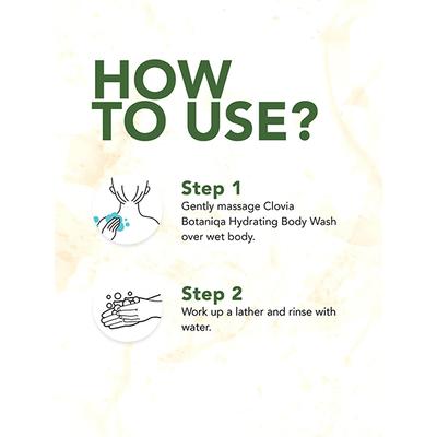Clovia Botaniqa Hydrating Body Wash 250 ml - Lotions & Creams