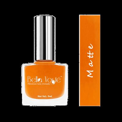 Bella Voste Matt Nail Paints Under The Sun(07) 9 Ml - Nail Polish