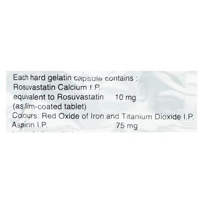 Rozucor Asp 10mg Capsule 10'S - High Cholesterol-Dys