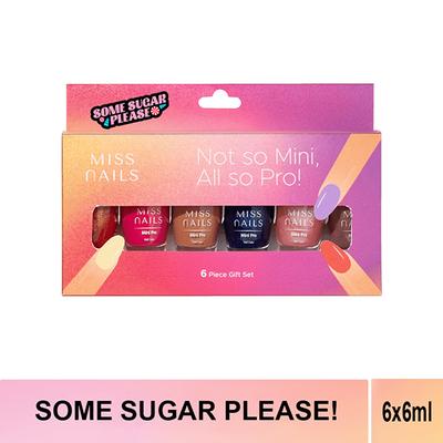 Miss Nails Mini Pro Some Sugar Please 6ml each 6's - Nail Polish