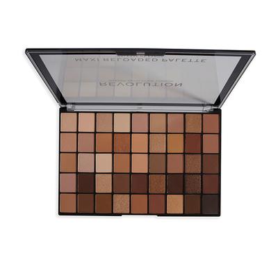 Makeup Revolution Maxi Reloaded Palette Ultimate Nudes 60.75 gm - Eye Shadow Palettes