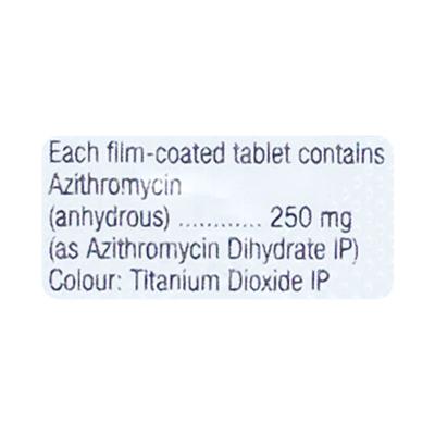 Azee 250mg Tablet 10'S - Bacterial Infections-Mac