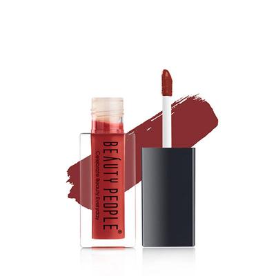 Beauty People Matte Lucious Liquid Lip Colormolten - Lava - L25 - Liquid Lipsticks